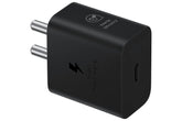 Samsung 25W Charger Black 2024 (Only Adapter)